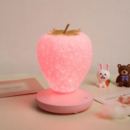 LED Strawberry Night Light